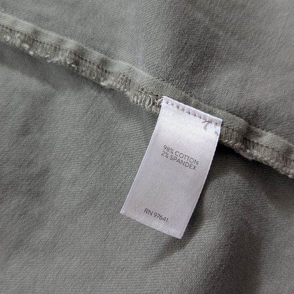 J. Jill Olive Green Utility Jacket - Picture 4 of 6